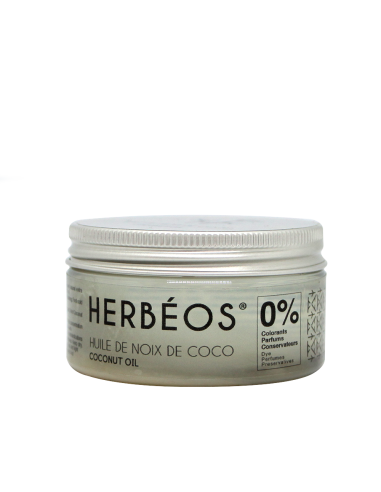 Herbèos - Huile de noix de coco 100 ml - Herbeos