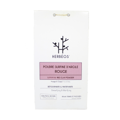 Argile Rouge Surfine 200gr - Herbeos - tunisie
