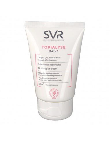 SVR Topialyse crème mains nutri-réparatrice, 50 ml - tunisie