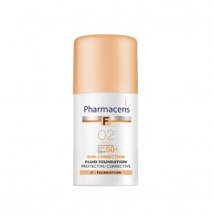 PHARMACERIS FOND DE TEINT SPF50+ (02 SAND) 30ML - tunisie