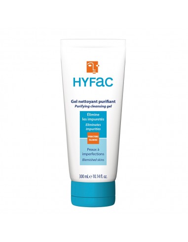 HYFAC GEL NETTOYANT PURIFIANT 300 ML - tunisie