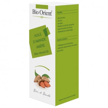 Huile d’Amande Amère 90 ml - Bio orient - tunisie