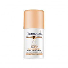 Pharmaceris Fluide Fondation Couvrance totale 01 SPF50+  30ml - tunisie