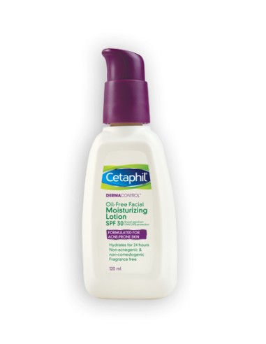 CETAPHIL DERMACONTROL LOTION HYDRATANTE SPF30 120ML - tunisie