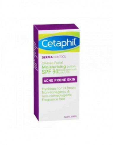 CETAPHIL DERMACONTROL LOTION HYDRATANTE SPF30 120ML - tunisie