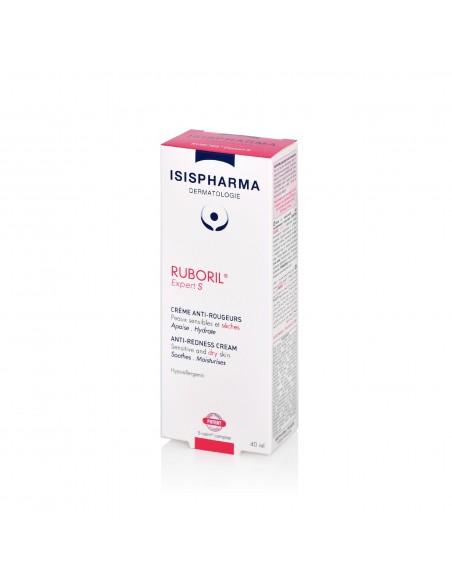 ISISPHARMA RUBORIL Expert S Crème anti-rougeurs 40 ML (DLC01-2025) - tunisie