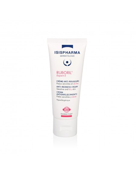 ISISPHARMA RUBORIL Expert S Crème anti-rougeurs 40 ML (DLC01-2025) - tunisie
