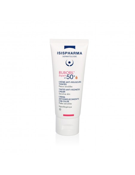 ISISPHARMA RUBORIL Expert SPF50+ Crème anti-rougeurs teintée - tunisie