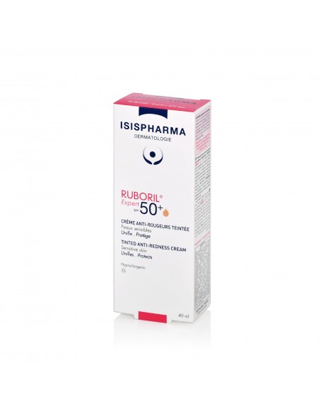 ISISPHARMA RUBORIL Expert SPF50+ Crème anti-rougeurs teintée - tunisie