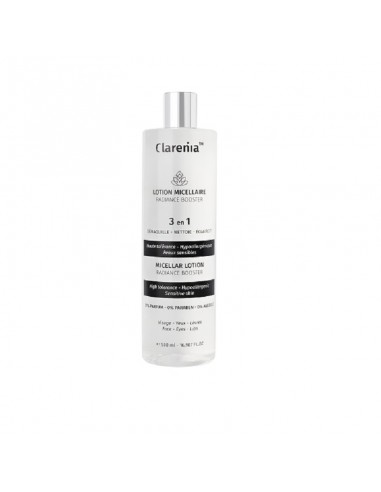 CLARENIA EAU MICELLAIRE RADIANCE BOOSTER 3 EN 1 500ml - tunisie