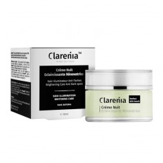 CLARENIA Crème Nuit Eclaircissante Rénovatrice PMG - 50ml - tunisie