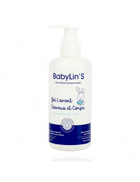 BABYLIN'S GEL LAVANT CHEVEUX ET CORPS 250ML - tunisie