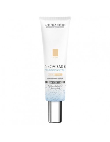 DERMEDIC NEO VISAGE FOUNDATION SPF 50 + IVORY 30ML - tunisie