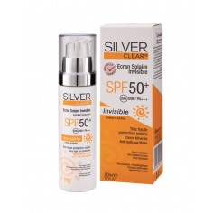 Silver clear ecran solaire invisible spf 50+ 50ml - tunisie