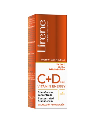 Lirene C + D PRO VITAMIN ENERGY SERUM 30ML - tunisie