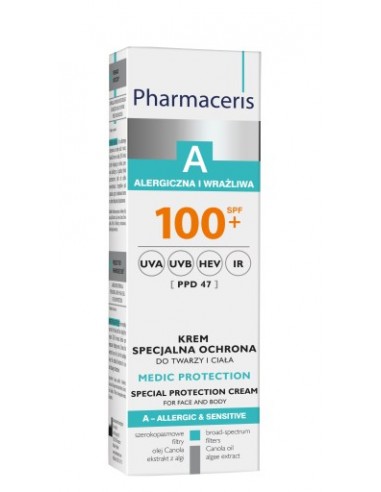 Pharmaceris A medic PROTECTION SPF 100, 75ML - tunisie