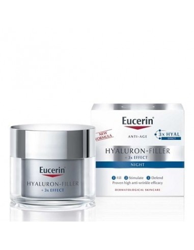 Eucerin - Eucerin HYALURON-FILLER + 3x EFFECT Soin de Nuit