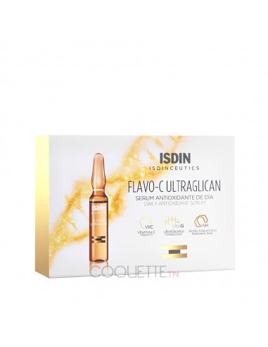 ISDIN FLAVO C ULTRAGLICAN SERUM ANTIOXYDANT JOUR 30 UNIDOSES DE 2ML - tunisie