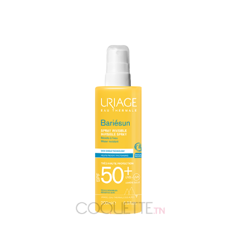 URIAGE BARIESUN SPRAY INVISIBLE SPF50+ 200ML - tunisie