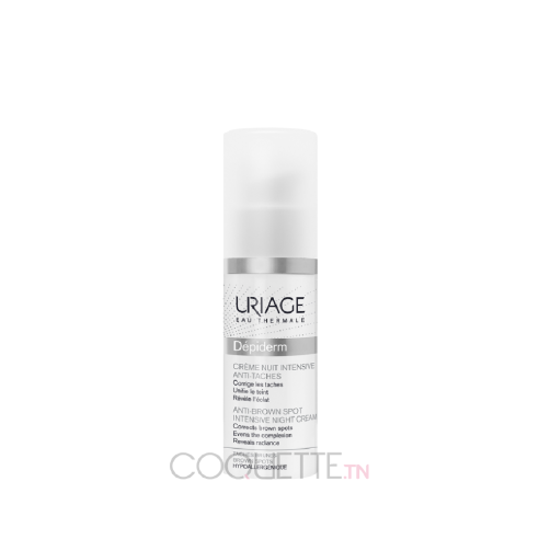 URIAGE DÉPIDERM CRÈME NUIT ANTI-TACHES 30ML - tunisie