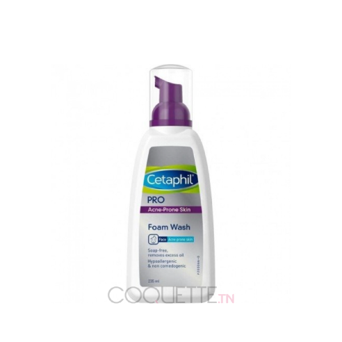 CETAPHIL PRO ACNE FOAM WASH 235 ML - tunisie