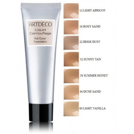 ARTDECO - FOND DE TEINT "LIQUID CAMOUFLAGE" N16 Rosy Sand - tunisie