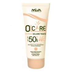 MILVA OLCARE Ecran Solaire Teinte Beige Rosé 50ml - tunisie