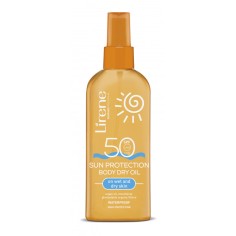 Lirene Huile Solaire Corporelle sèche SPF 50 - tunisie