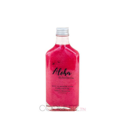 InoDerma Aloha Huile au MonoÏ de Tahiti Pailleté PINK 100ML - tunisie