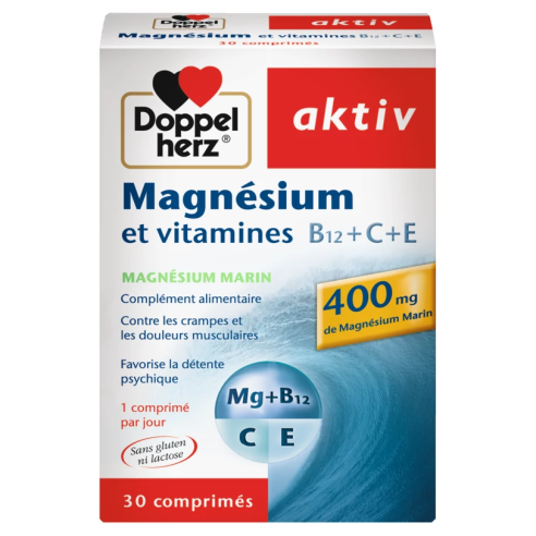 Aktiv - AKTIV MAGNESIUM VITAMINES, 30 Comprimés