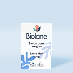 BIOLANE SAVON DOUX SURGRAS 150G - tunisie