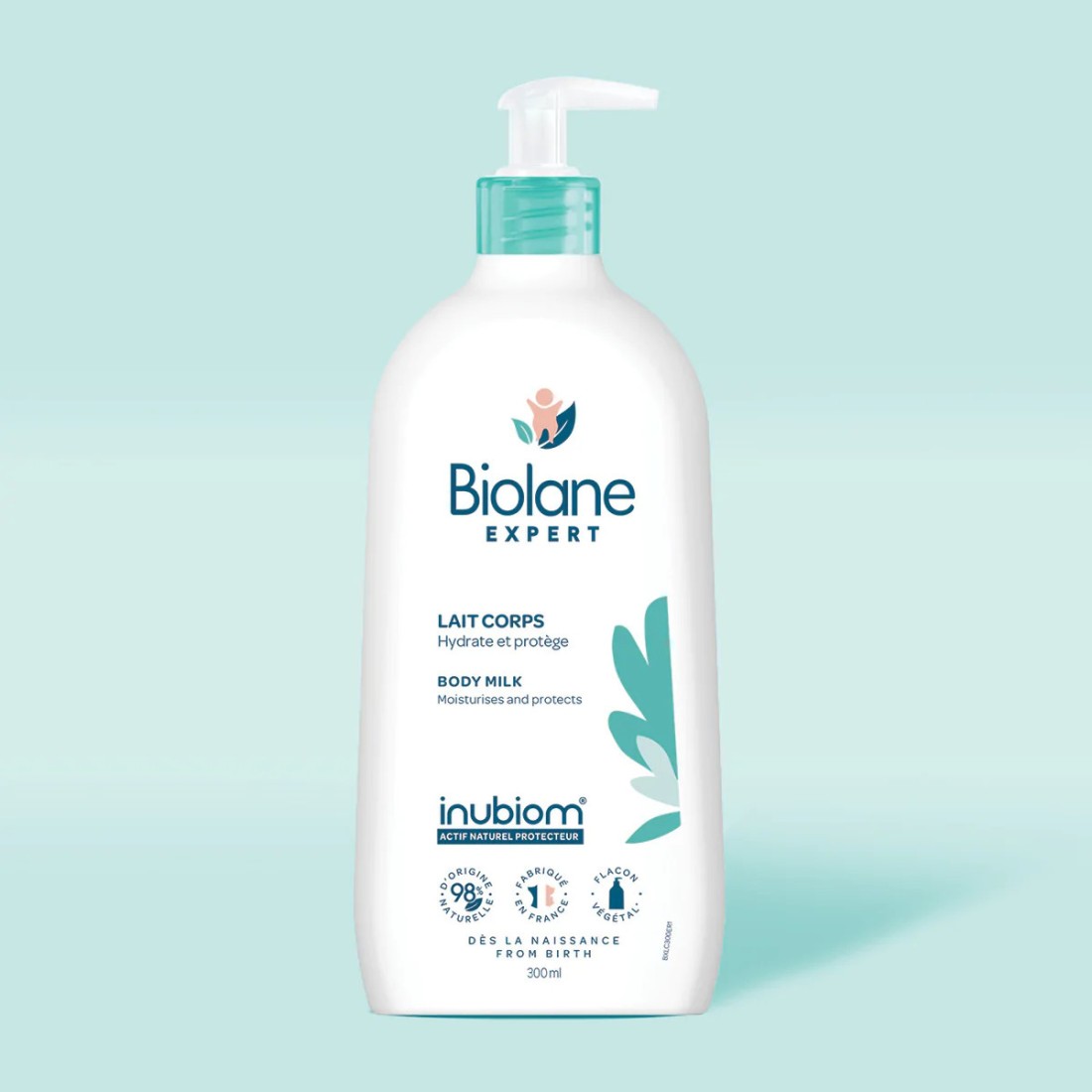 Gel lavant pour bébés corps et cheveux, Biolane (350 ml)