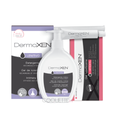 DermoXEN Gel de toilette intime LENITIVO + Gel lubrifiant vaginal VITEXYL - tunisie