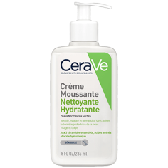 CERAVE CREME MOUSSANTE PEAUX NORMALES A SECHES 236 ML - tunisie