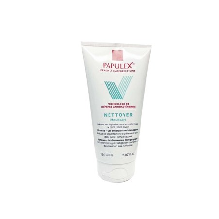 PAPULEX GEL NETTOYANT MOUSSANT 150ML - tunisie