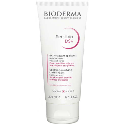 BIODERMA SENSIBIO DS+ GEL NETTOYANT PEAUX SENSIBLES 200ML - tunisie