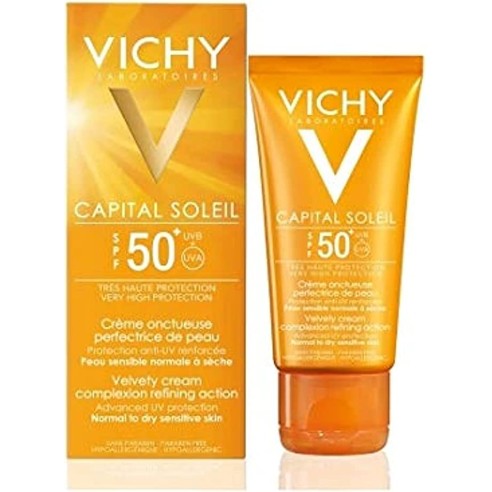VICHY Capital Soleil Face SPF 50 creme veloutée peau normale à seche - 50ml - tunisie