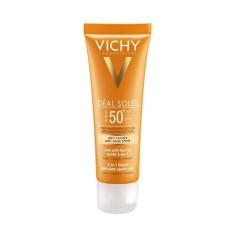 VICHY IDEAL SOLEIL ANTI-TACHES TEINTE 3 EN 1 SPF 50+ - 50ML - tunisie
