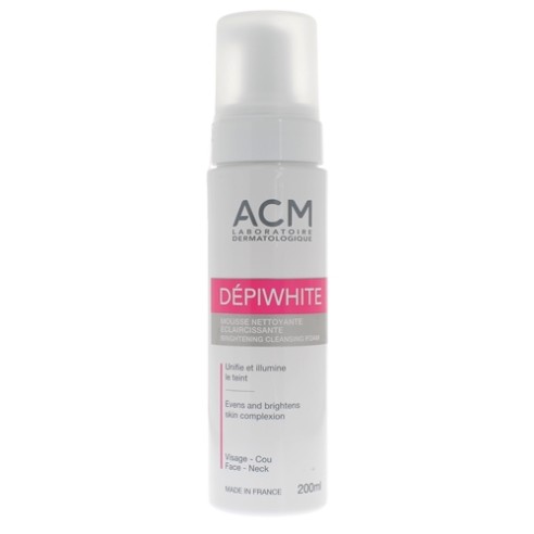 ACM DEPIWHITE MOUSSE NETTOYANTE ECLAIRCISSANTE 200ML - tunisie