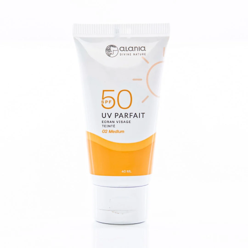 ALANIA UV PARFAIT Ecran Solaire Visage Teinte 40ML - 02 mEDIUM - tunisie