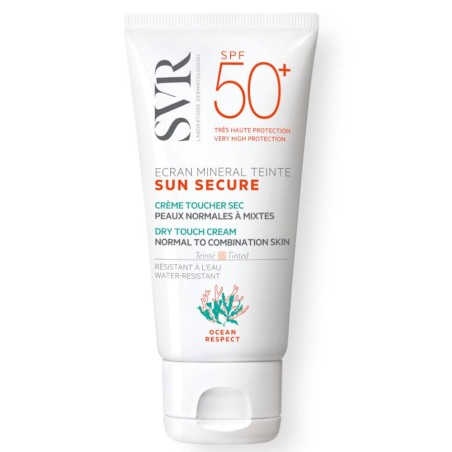 SVR Sun Secure Ecran Minéral Teinté SPF50+ peau normale à mixte - tunisie