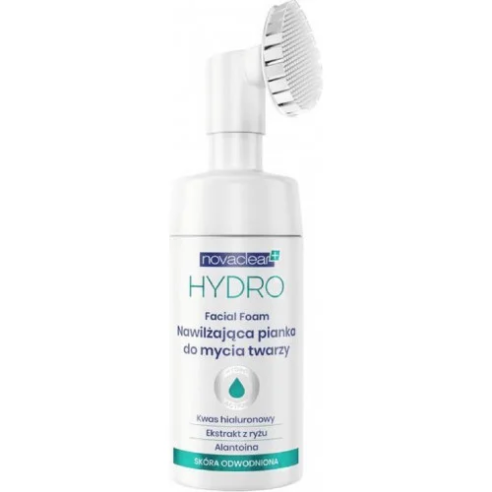 NOVACLEAR HYDRO MOUSSE FACIAL 100ML + BROSSE - tunisie