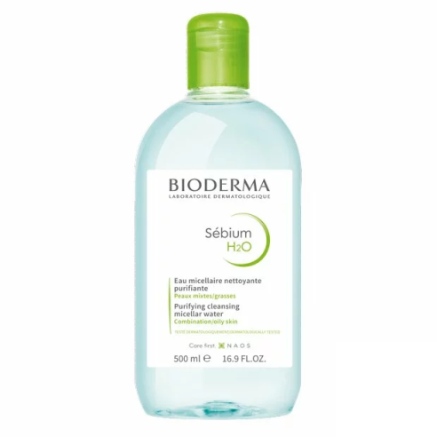 BIODERMA SEBIUM H2O EAU MICELLAIRE 500ML - tunisie