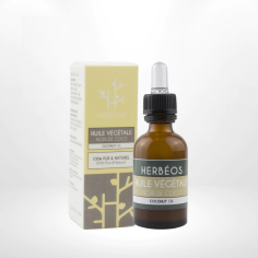 Huile de noix de coco 30 ml - Herbeos - tunisie