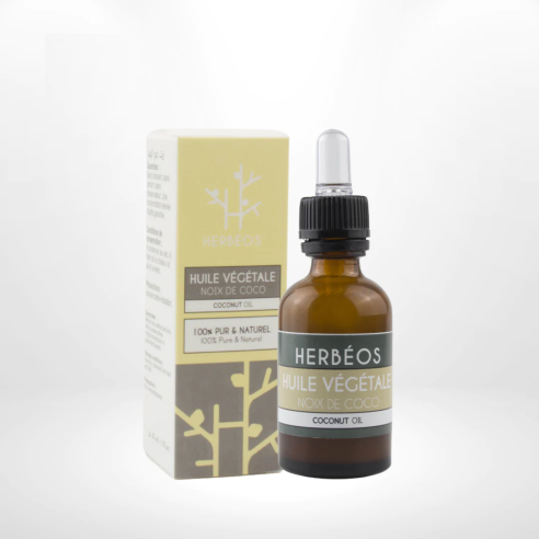 Huile de noix de coco 30 ml - Herbeos - tunisie