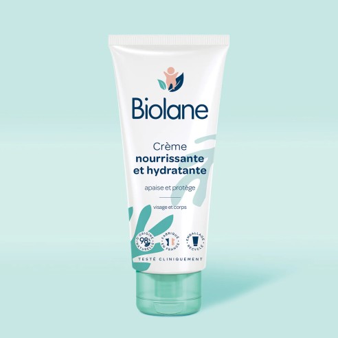 Biolane Crème nourrissante et hydratante 100ml - tunisie