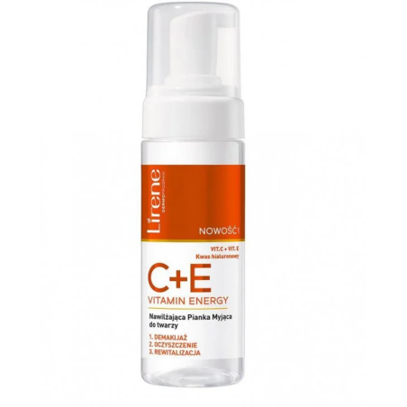 LIRENE C+E MOUSSE NETTOYANTE 150ML - tunisie