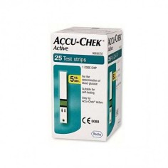 ACCUCHECK ACTIVE BANDELETTE B/25 - tunisie