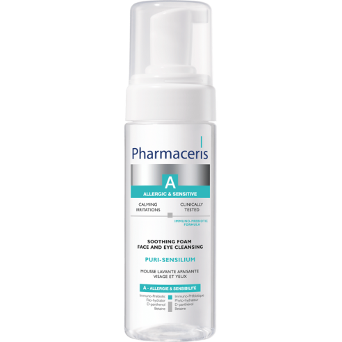 PHARMACERIS A MOUSSE APAISANTE A PURI-SENSILIUM 150ML - tunisie
