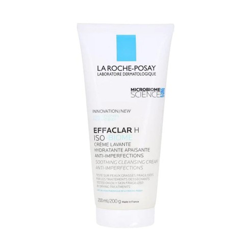 LA ROCHE POSAY EFFACLAR H ISO‑BIOME CRÈME LAVANTE HYDRATANTE 200 ML - tunisie